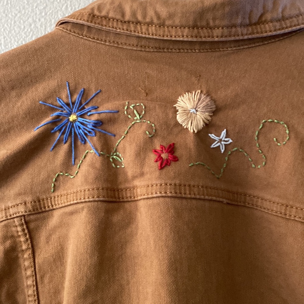 Embroidered chore jacket - Picture 4 of 10